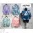 Shirt blouse short 3/4 sleeve lace ladies (UNI SL) ITALIAN FASHION IM13014