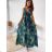 Summer long dress on wide straps women (UNI S / L) ITALIAN FASHION IMK20104