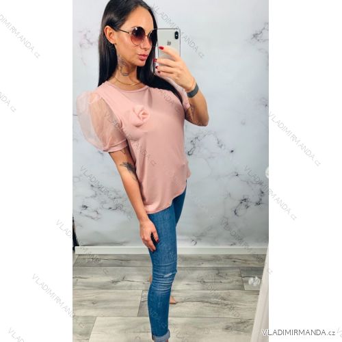T-shirt short sleeve women (UNI S / L) ITALIAN FASHION IMK20128