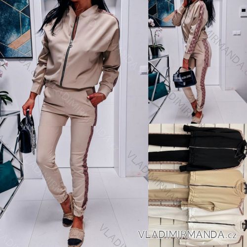 Set of long sweatpants and long sleeve sweatshirt for women (UNI S / L) TURKISH FASHION IMK20148