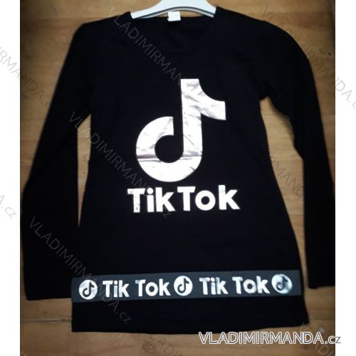 Tričko dlouhý rukáv dětské dorost dívčí (128-176) TUZZY TURECKÁ MÓDA TM220057