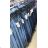 Šaty letní riflové bez rukávů dámské (S/M ONE SIZE) ITALSKÁ MÓDA IMM22320