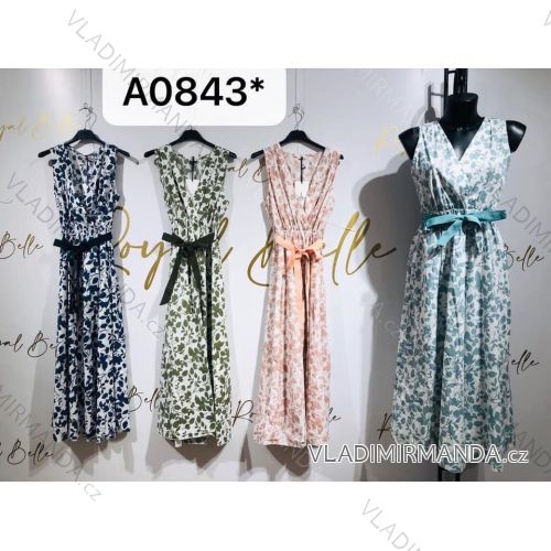 Dress with 3/4-sleeve ladies pocket (uni sl) ITALIAN Fashion IM3181746