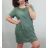 Women's short-sleeved summer dress (uni l / 2xl) ITALIAN FASHION IM720151