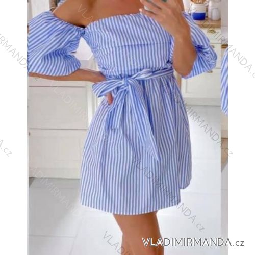 Dress with 3/4-sleeve ladies pocket (uni sl) ITALIAN Fashion IM3181746