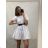 Kleid mit 3/4 Ärmeltasche für Damen (uni sl) ITALIAN Fashion IM3181746