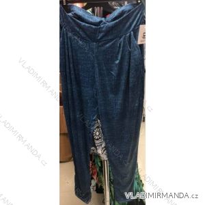 Kalhoty aladinky dlouhé saténové dámské (UNI S/M) ITALSKÁ MÓDA IMM20788
