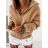 fur long sleeve hoodie women (uni sl) ITALIAN FASHION IM319794
