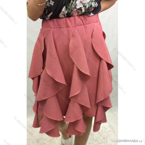 Eleganter Damenrock (uni s / m) ITALIAN FASHION IMM20202 Schwarz