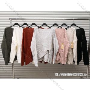 Bluse Langarm mit Rüschen Frauen (UNI S / L) ITALIAN FASHION IMK20159
