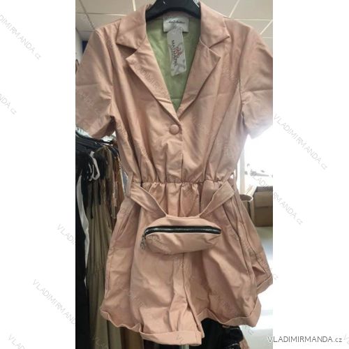 Damen insgesamt kurz ärmellos kurz (uni s-m) MODA ITALY IMM200493