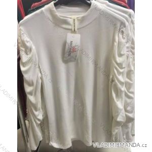 Tunika alle Bluse Langarm Frauen (uni m / l) ITALIAN FASHION IM920042