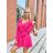 Summer long sleeve flowered women's dress (UNI S / L) ITALIAN FASHION IMK20150