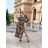 Summer long sleeve flowered women's dress (UNI S / L) ITALIAN FASHION IMK20150
