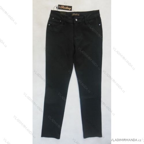 Kalhoty elegantní dámské (38-48) SMILING JEANS W010
