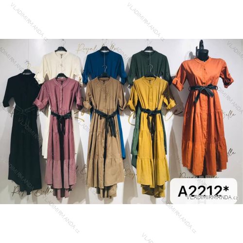 Blouse 3/4 sleeve with buttons (uni sl) ITALIAN Fashion IMM20206