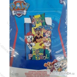 Povlečení paw patrol dětské chlapecké (140x200 cm,70x90 cm) SETINO 710-411