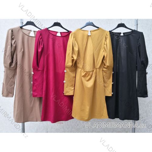 Blouse long sleeve with ruffles women (UNI S / L) ITALIAN FASHION IMK20159