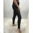 Kalhoty koženkové zateplené dlouhé dámské (XS-XL) gourd jeans MA620gd6521