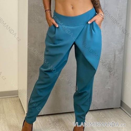 Elegante Kunstlederhose lange Damen (UNI S-M) ITALIAN FASHION IMM20130