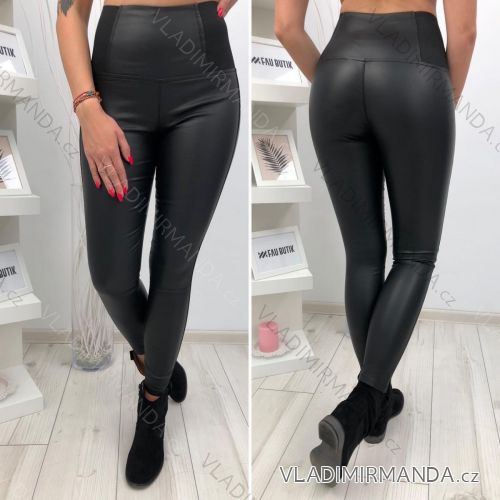 Legíny kalhoty latex vysoký pas (UNI XS-2XL) JEANS JWA200927
