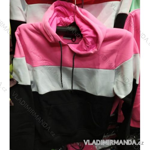 Mikina teplá na zip s kapucí dámská (M-3XL) TURECKÁ MÓDA TMM20007