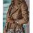 Jacket winter jacket with hood and fur women oversized (46-54) POLISH FASHION BLI19YP-18057-12