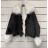 Jacke Winterjacke mit Kapuze und Fell Damen Übergröße (46-54) POLISH FASHION BLI19YP-18057-12