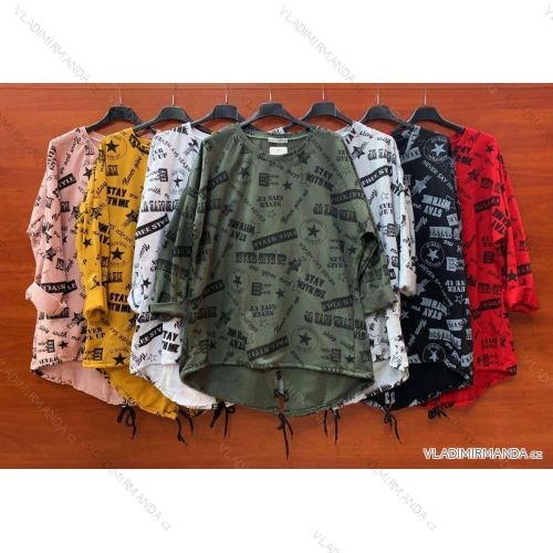 Tunika dlouhý rukáv dámská (UNI S/L) ITALSKÁ MÓDA IMWD20003