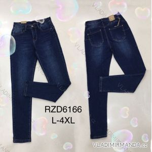 Rifle jeans dámské nadrozměr (L-4XL) MOON GIRL MA620RZD6166