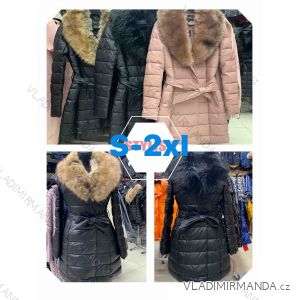 Bunda/kabát zimní dámská s kožíškem (S-2XL) SWEST SWW20007