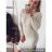 Lässiges Kurzarmkleid (UNI S-L) ITALIENISCHE MODE IMD20328