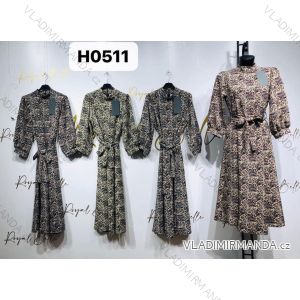 Dress with 3/4-sleeve ladies pocket (uni sl) ITALIAN Fashion IM3181746