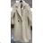 Kabát kožíšek teddy dlouhý rukáv dámský (S/M/L ONE SIZE) ITALSKÁ MÓDA IMM22FL4278