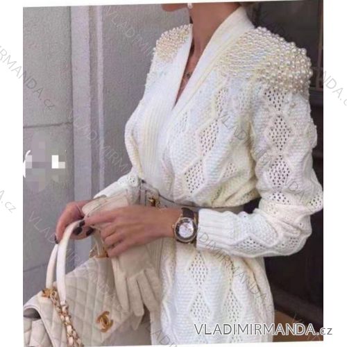 Kleid mit 3/4 Ärmeltasche für Damen (uni sl) ITALIAN Fashion IM3181746