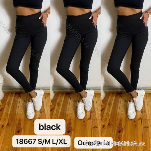 Kalhoty/Legíny dlouhé dámské (S-XL) TURECKÁ MÓDA TMWL20616