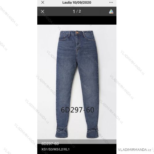 Jenas Hose Kunstleder mit Reißverschluss (XS-XL) LAULIA JWA20011