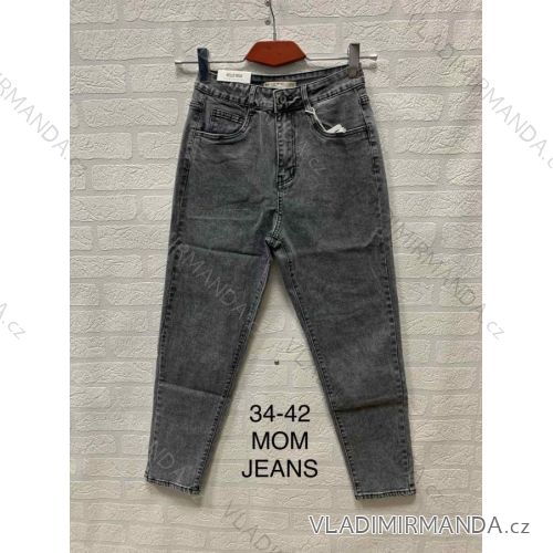 Rifle jeans vysoký pas dlouhé dámské (34-42) JEANS JWA20059