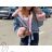 Jacke Winterjacke mit Kapuze und Fell Damen Übergröße (46-54) POLISH FASHION BLI19YP-18057-12