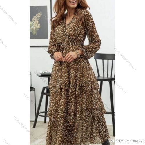 Dress with 3/4-sleeve ladies pocket (uni sl) ITALIAN Fashion IM3181746