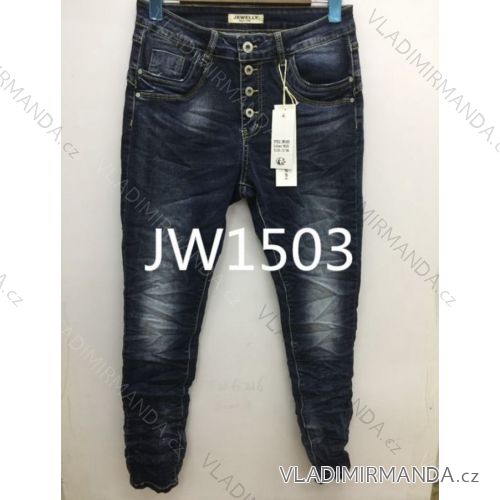 Rifle jeans dlhé dámske (XS-XL) Jewell LEXXURY LEX20JW1503