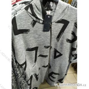 Mikina prodloužená alá šaty dámská (uni s/l) ITALSKá MODA IM7201024