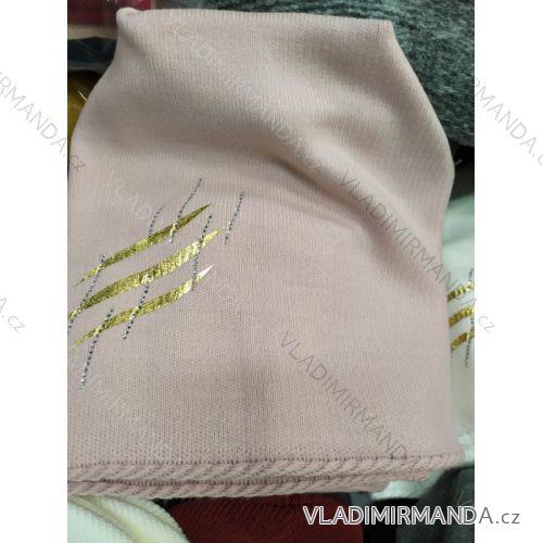 Women's warm winter fleece hat (ONE SIZE) WROBI POLAND PV919036