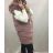 Vesta kožíšek s kapucí dámská (S/M/L ONE SIZE) ITALSKÁ MÓDA IMWBL23008