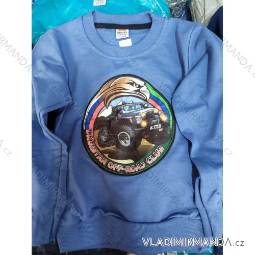 Dress with Sequins Short Sleeve Teen Girls (134-164) Turkish MODA TVF20008