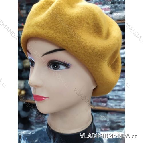 Čiapka baret zimná dámska (ONE SIZE) POĽSKÁ VÝROBA PVB20018
