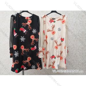Blouse long sleeve with ruffles women (UNI S / L) ITALIAN FASHION IMK20159