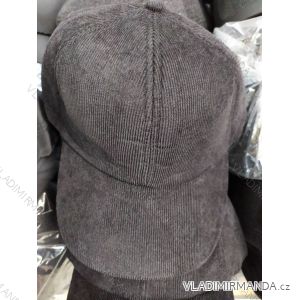 Čepice zimní zateplená flaušem s kšiltem dámská (ONE SIZE) POLSKÁ VÝROBA PV420110