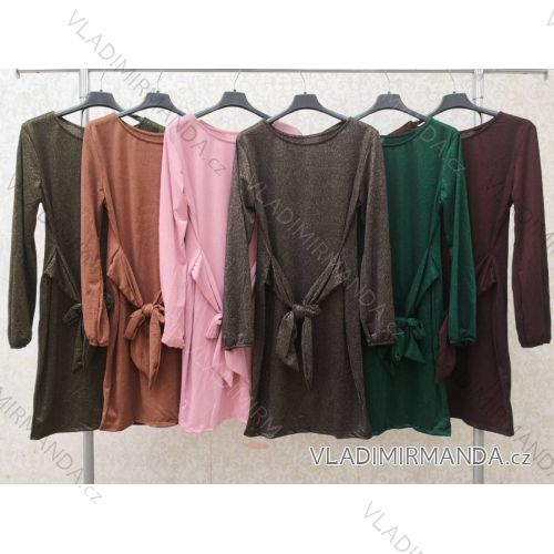 Blouse long sleeve with ruffles women (UNI S / L) ITALIAN FASHION IMK20159