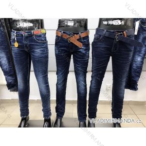 Rifle jeans dlhé pánske (M-3XL / 30-38) JEANS JAW20172